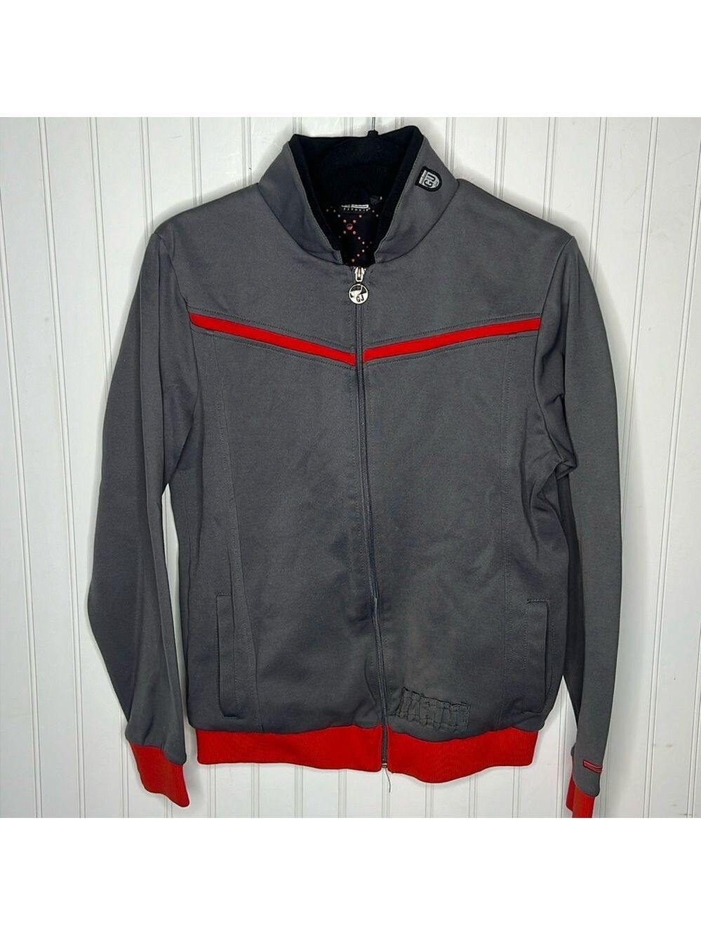 - Golf Junkie Zip up Lined Jacket Size Small